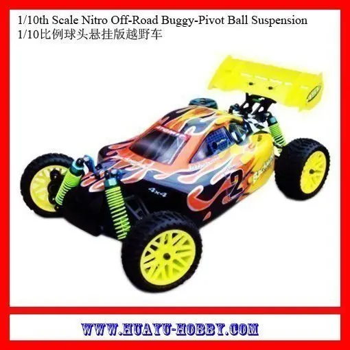 1/10th 4X4 RTR Nitro Off-Road Truggy Toys  94166