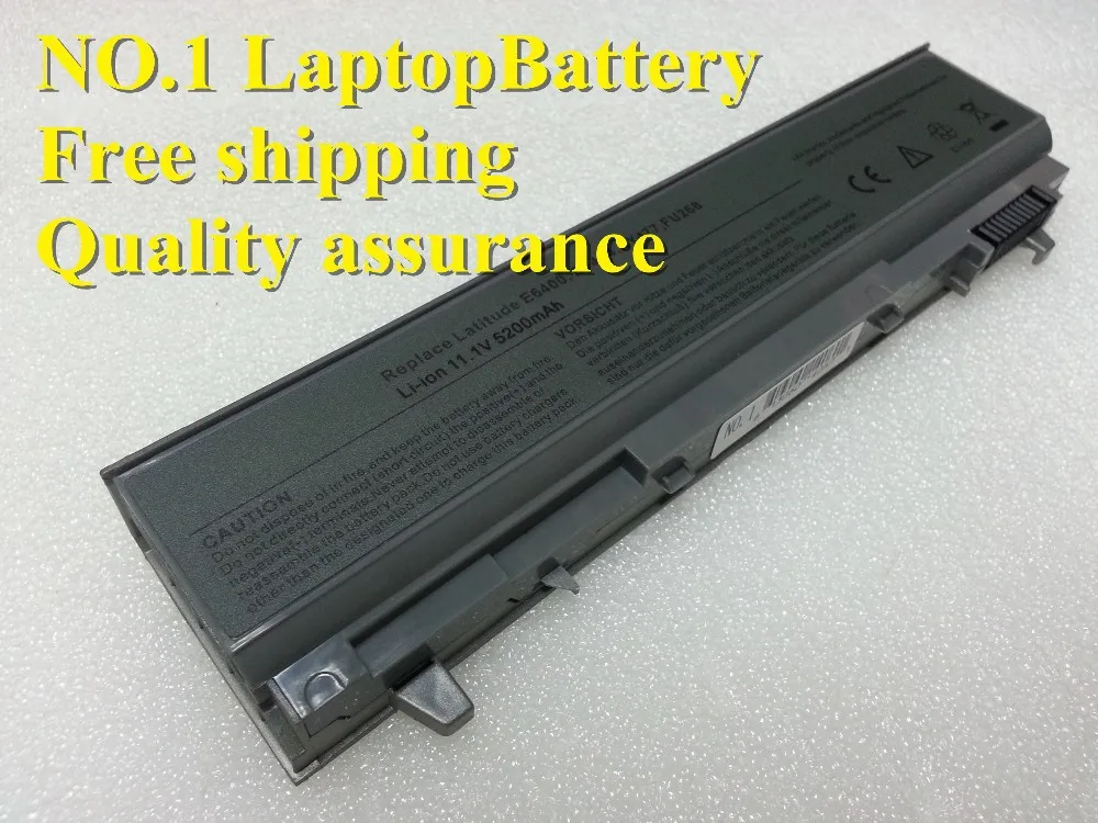 Для dell Latitude E6400 M2400 M4400 M4500 0MP307 312-7414 451-11399 W0X4F 0GU715 0H1391 0P018K 0RG049 0TX283 0W0X4F батарея