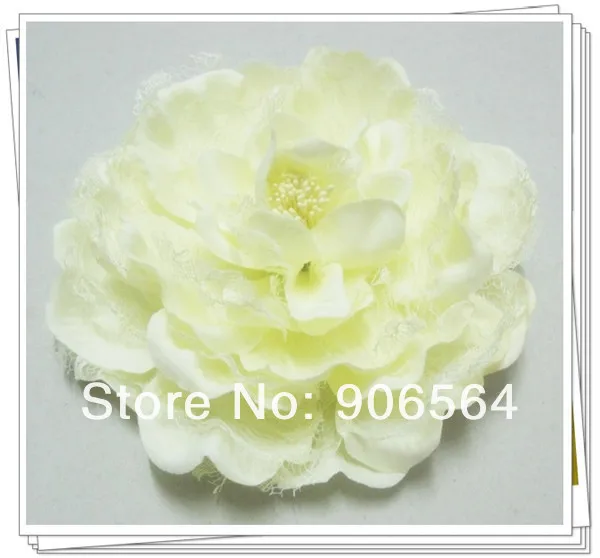 5 цветов Ассорти 4," хороший пион заколки цветы очень хороший millinery DIY аксессуары для волос цветок броши DIYC020