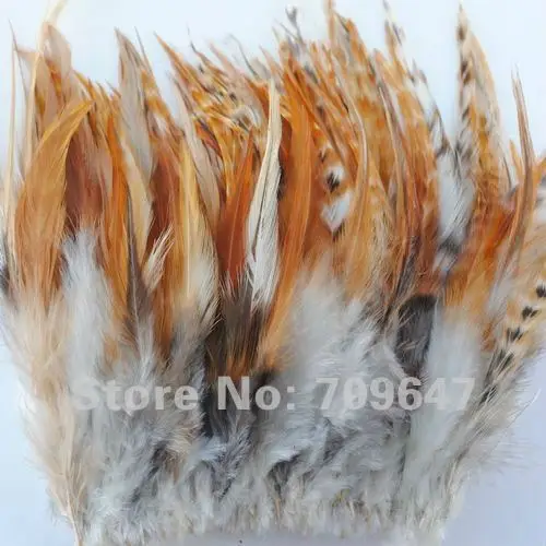 Free Shipping! 100pcs/Lot 11-14cm Nature Grizzly Feathers Hair for Extensions 