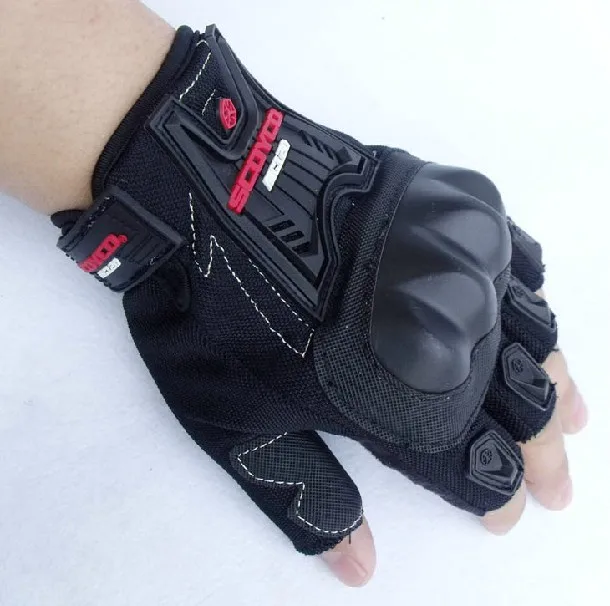 Новинка SCOYCO MC12D мото гоночные перчатки rcycle расширенные защитные перчатки/мото внедорожная Автомобильная перчатка черного цвета M L XL