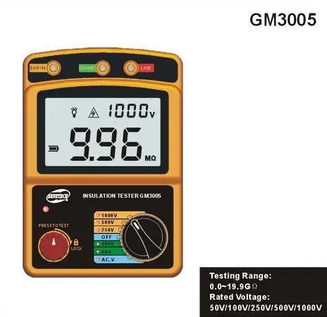 Тестер изоляции GM3005