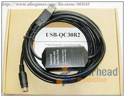 USB-QC30R2 PLC Кабель для программирования для Mitsubishi MELSEC Q серии PLC QC30R2