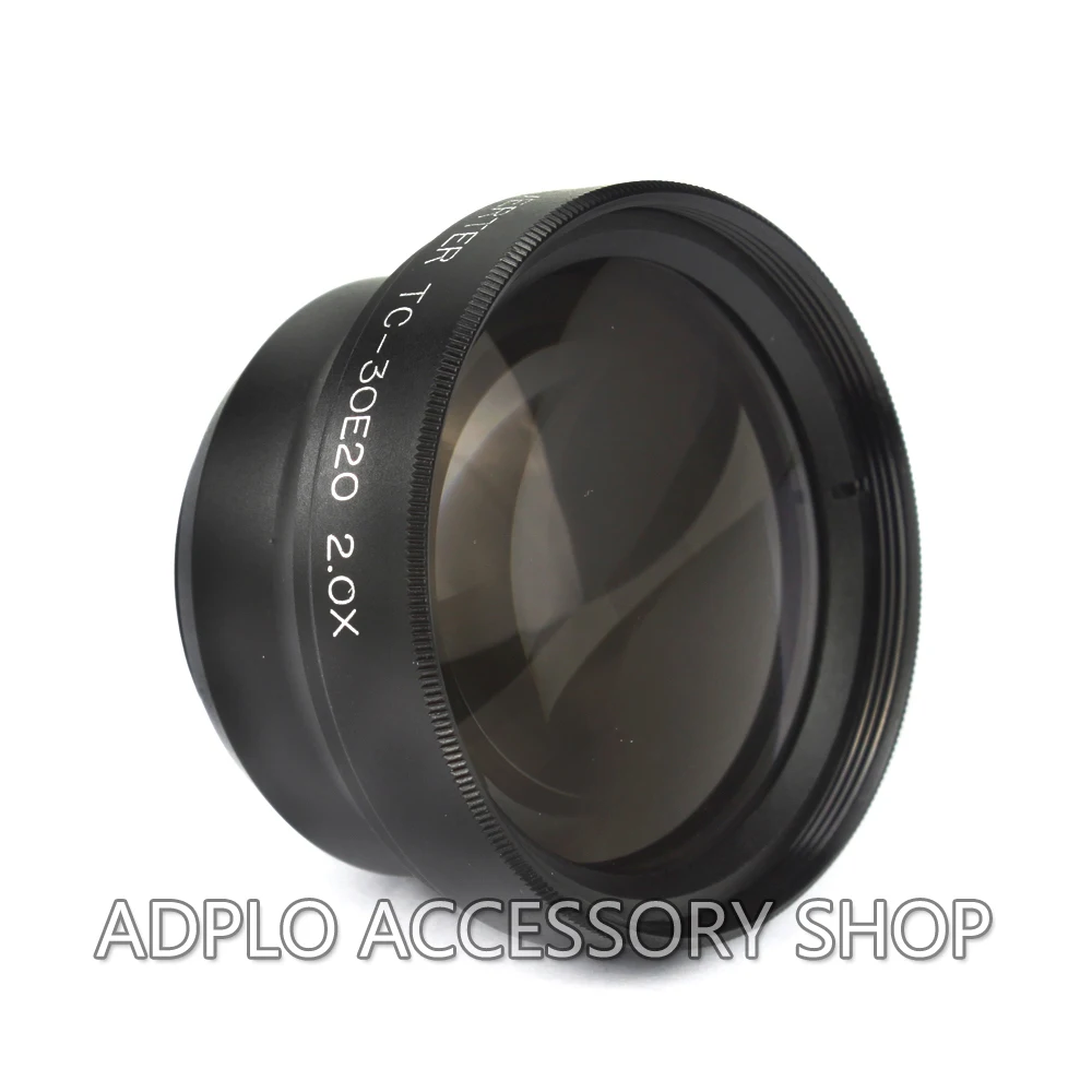 ADPLO Костюм для Canon для Nikon для sony для Pentax camera(черный) Высокое разрешение 30 мм 2.0X телеобъектив