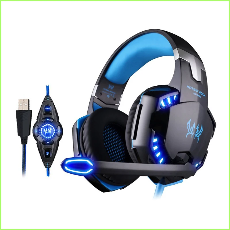 KOTION EACH G2200 Gaming Headphone USB 7.1 Surround Stereo