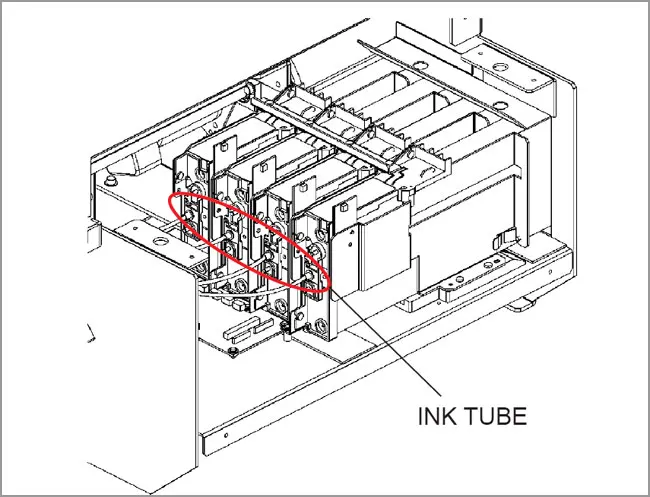 Roland ECO Solvent Ink Tube 1.8mm*3mm application
