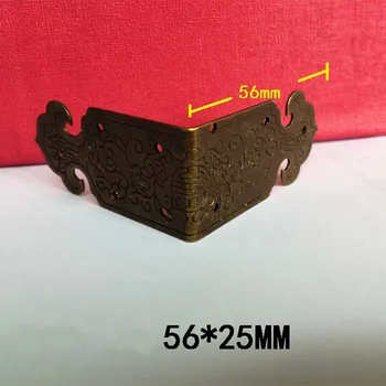 

10PCS 56*25MM Corner Bracket Book Antique Decoration Piece