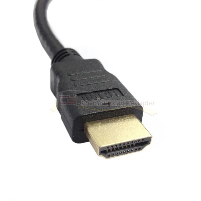 1080p HDTV 50 см HDMI Тип 19pin штекер к HDMI Тип Женский удлинитель
