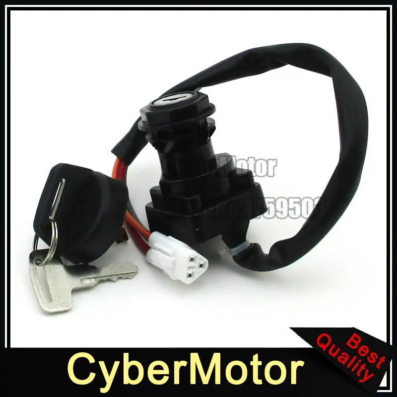Ключ зажигания для Arctic Cat DVX400 ATV Quad 2005 2006 2007 2008 Suzuki LTZ400 Quad 2005 2006 2007 2008 KFX400 DVX400