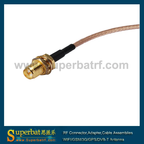 Superbat RF коаксиальный кабель RP-SMA разъем(разъем) для MC карта разъем соединительного кабеля для варианта беспроводной 15 см