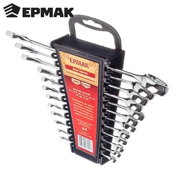 

SET OF WRENCHES "ERMAK" 12 items ( 6 - 22 mm) tools wrench screwdriver jack wheels repair car bicycle discount 736-098