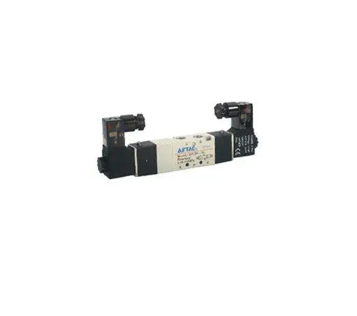 4V120-06 5Ports2Position Двойной Электромагнитный пневматический клапан 1/" BSPT AC220V