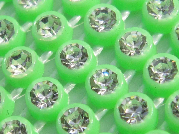 SS8 Plastic Crystal Rhinestone Banding Jewellery Making Accessories 10Yards/lot Crystal Rhinestone Banding Trim AM TAIDIAN