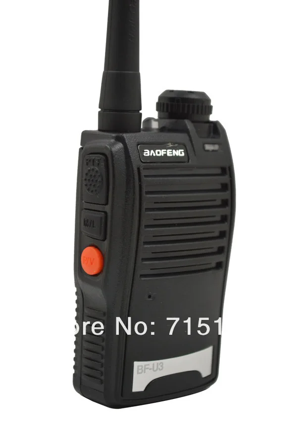 Бесплатная доставка Baofeng BF-U3 UHF 400-470 мГц Малый Мини Pocket переговорные трансивер двухстороннее радио Walkie Talkie мини радио для детей