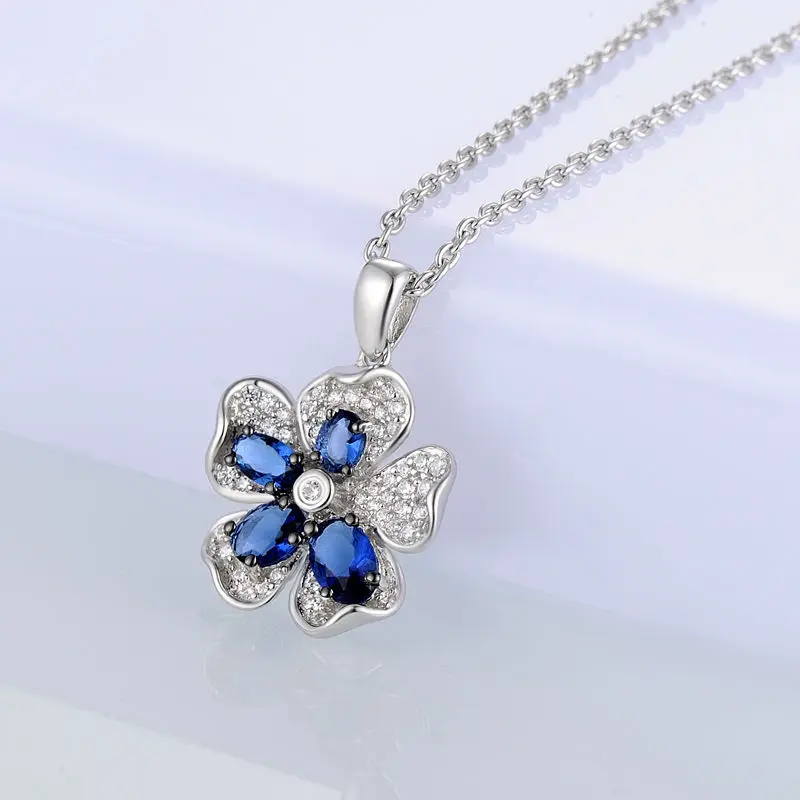 Silver Pendant P303513BLGZSK925-SV2-W