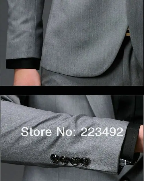Г. Лидер продаж мужские Slim Fit одна кнопка костюм из 3 предметов(пальто+ жилет+ Брюки для девочек