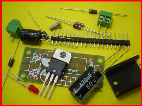 Best Quality Free Shipping!!!  L7809 LM 7809 / three-terminal regulator module / 9V voltage regulator module suite / Electronic Component