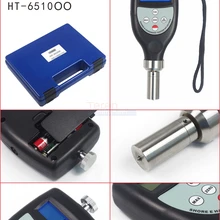 HT-6510OO цифровой ЖК Твердость по Шору метр OO дюрометр clerometer R 1,2 Сферический радиус для силиконовой сотовой резины
