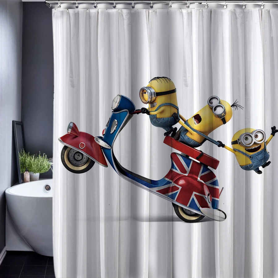 minion shower curtain