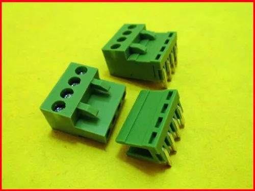 Best Price Free Shipping!!! 2pcs HT3.96-4P / insertion of curved legs / terminals /3.96MM pitch /Electronic Component
