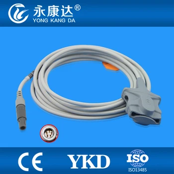 

2PCS/ Lot Free Shipping Compatible For Reusable Creative 5P Adult Finger Soft tip Spo2 sensor, 3M