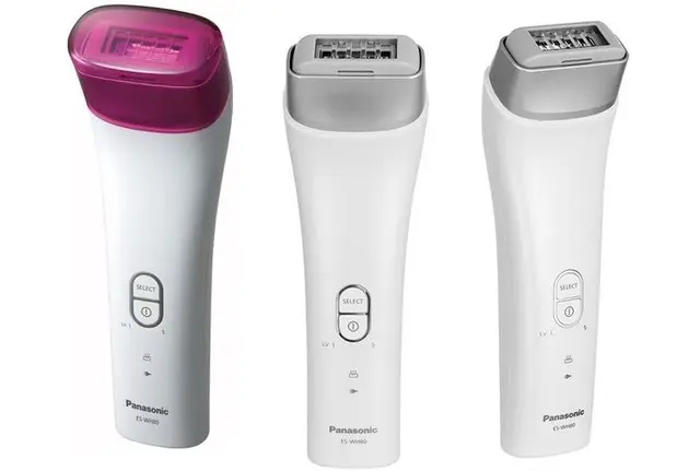 Panasonic ES-WH80-P820 фотоэпилятор, IPL система безболезненного удаления волос, делающая кожу более гладкой и сияющей, простое управление, 5 настроек интенсивности, 600 вспышек за один заряд батареи