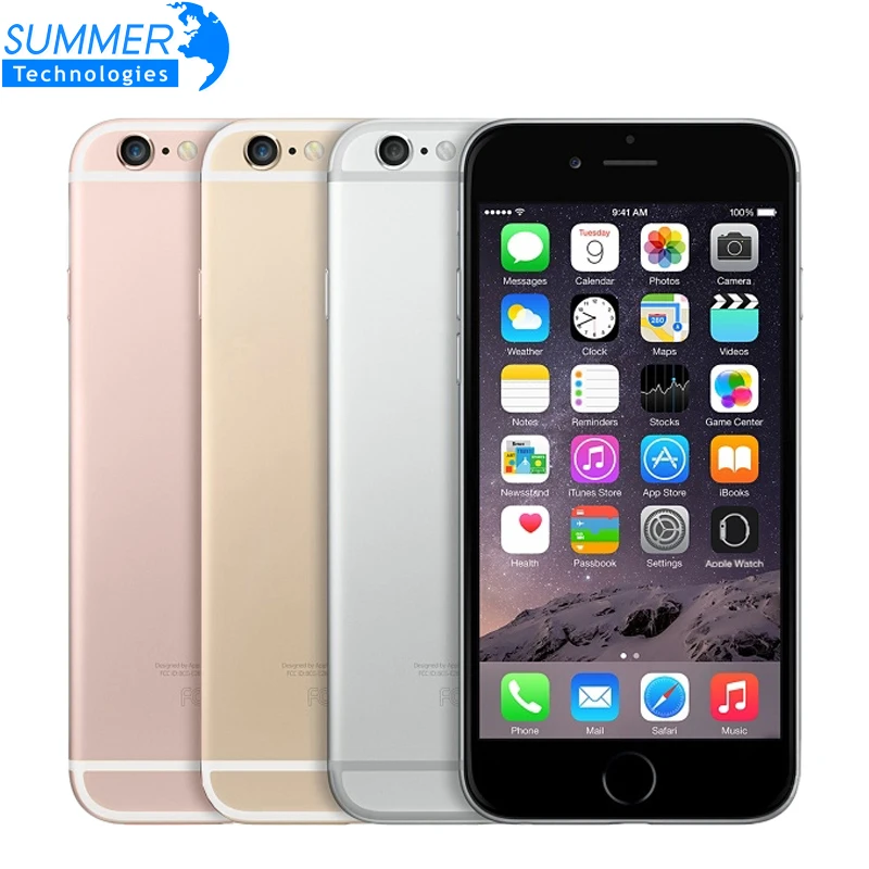 Original Unlocked Apple iPhone 6S IOS 9 Dual Core 2GB RAM 16/64/128GB ROM 4.7'' 12.0MP Camera 4G LTE Mobile Phone