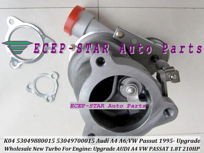 K04 K04-015 53049880015 53049700015 turbo Turbocharger For AUDI A4 A6 Upgrade VOLKSWAGE VW PASSAT 1.8T 1995- Upgrade 210HP 1.8L P (4)