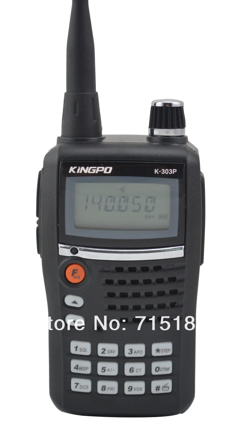 Kingpo 5 w 99ch cb Ham Two-way Radio fm Portátil Transceptor 10 km Interphone Walkie Talkie Par K-303p Vhf 136-174 Mhz 4 Walkie-talkie