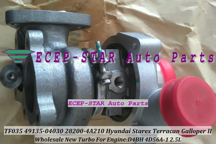 TF035HM-12T-4 49135-04030 28200-4A210 turbo For Hyundai Starex Libero Terracan Galloper II 2.5L D4BH 4D56A-1 turbocharger (1)