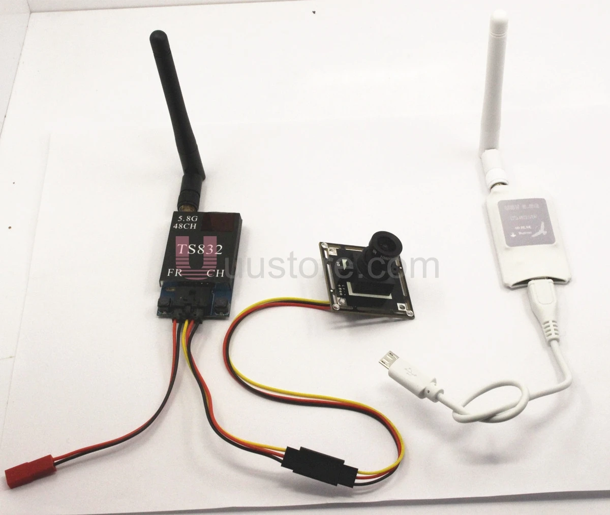 FPV Mini 5 8 GHZ 8G 150CH Мини приемник UVC видео Downlink OTG VR Android телефон с android app для