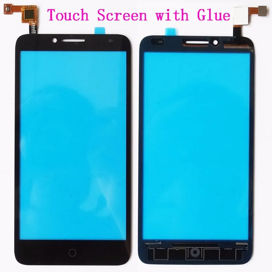 Сенсорный экран планшета для Alcatel One Touch Fierce ot5054 5054 5054d touch Экран Передняя стеклянная панель Объектив