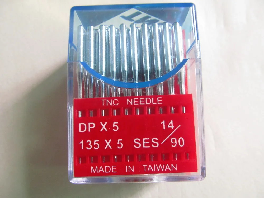 Акция 10 Psc иглы для промышленной швейной машины режущая точка Dp5 Dp* 5 для Juki типичные для Brother Janome Siroba Kancai