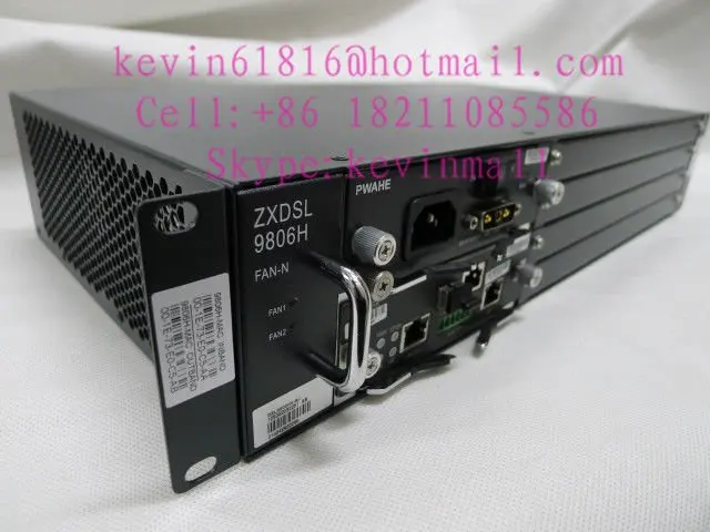 zte ZXDSL 9806 H доступ, DSLAM, ADSL доступ, шасси