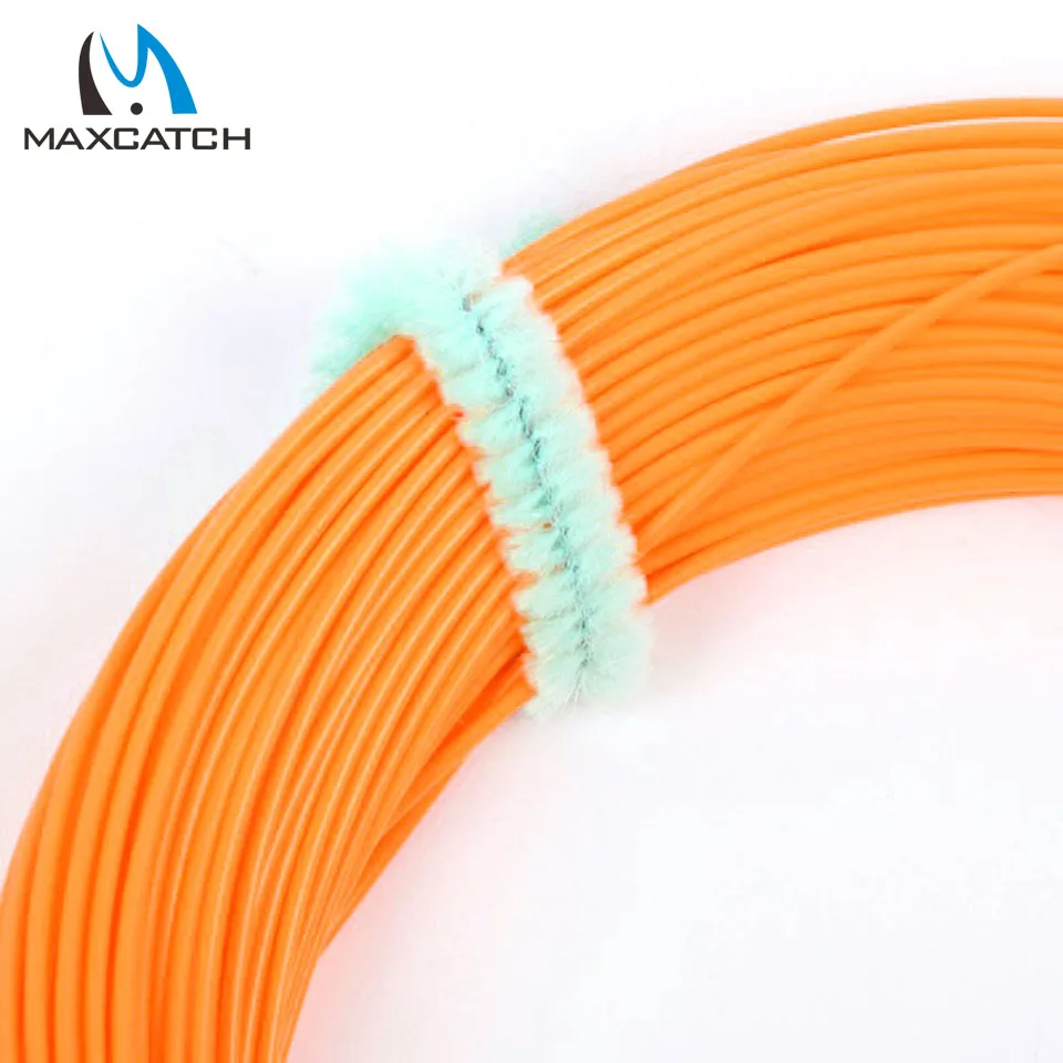 Maximumcatch 0.7mm 0.9mm Running Line Shooting Line Orange Or Yellow Fly Fishing Line 3