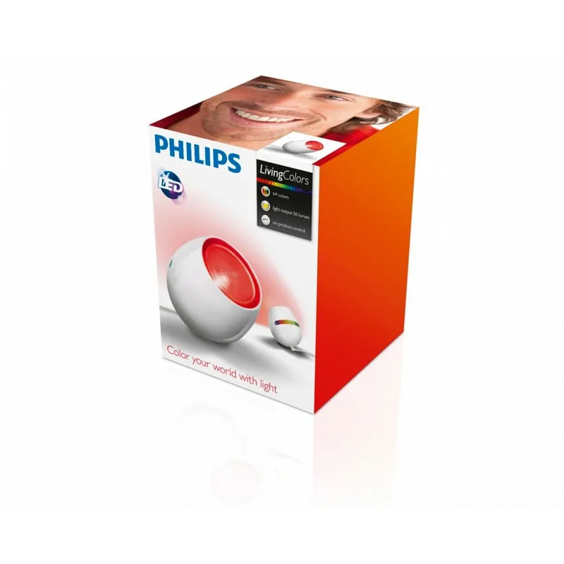 Lil Nacht kalmeren Philips Livingcolors Table Lamp Micro White Led 7001831ph - Novelty Lighting  - AliExpress