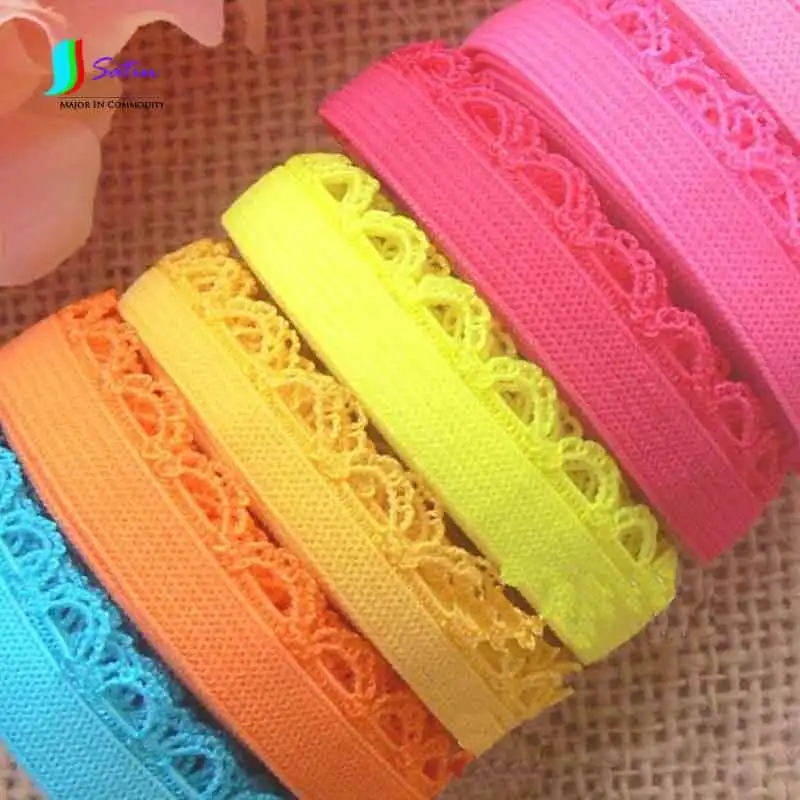 Colorful Elastic Lace bing Underwear Edge Material For DIY Garment