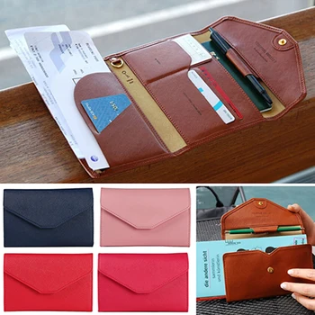 

300pcs/lot Purse Wallet Handbags Credit ID Card Holder Travel Passport Cash Organizer Bag
