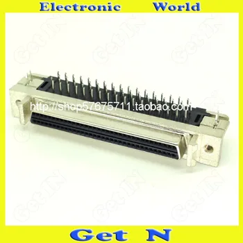 

20pcs SCSI68P Female 90 Degree Connector HDB68P Elbow SCSI Adapter Reverse