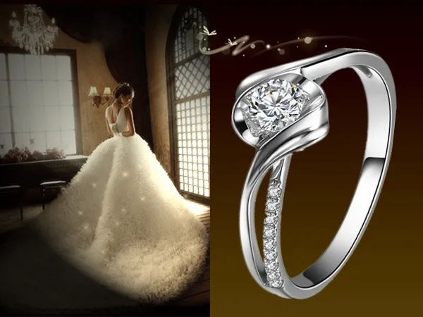 0.12ct бриллиантовое обручальное кольцо для женщин GVBORI 18K Белое настоящее золото сияющее Forever Love изысканное ювелирное роскошное Помолвочное Chiristmas