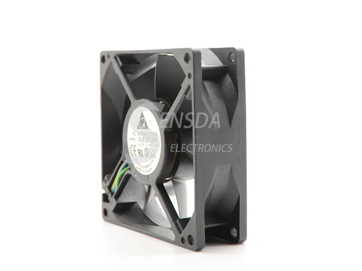 Для delta AUB0812VH 8 см 80 мм 8025 8*8*2,5 см 80*80*25 мм 12V 0.41A поддержка 4-проводных Pwm контроль температуры вентилятор
