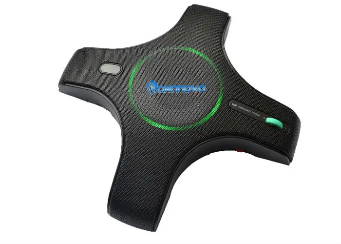Omnidirecional para Windows Frete Grátis Dannovo Microfone Mac Skype Lync Msn Dn-mic01 Usb 4 microphone player