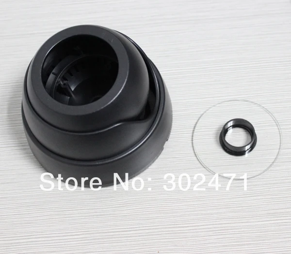 Бесплатная доставка CCD купола CCTV Камера круглый Пластик Корпус чехол