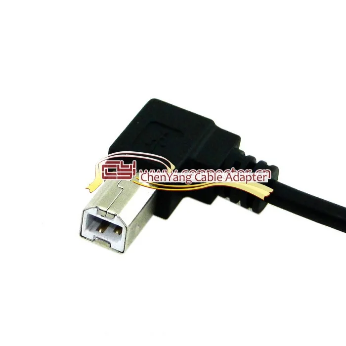 CY Chenyang прямоугольный USB B Мужской и Женский Удлинительный кабель w Винт для монтажа на панель 1,0 м
