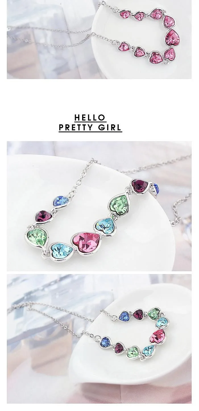 BeBella Nouba ожерелье и браслет Набор Сделано с элементами Swarovski для женщин подарок