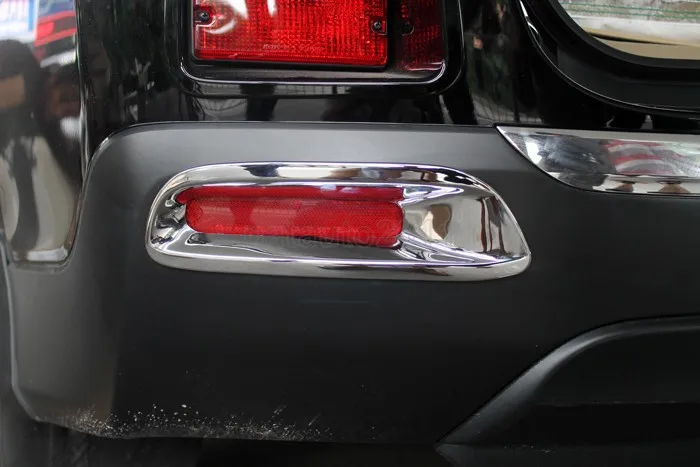 Для Toyota Highlander 2011 2012 2013 ABS хромированный задний противотуманный светильник и тормозной светильник накладка 3 шт