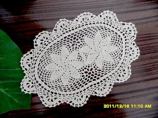 20-38 см 12 рис/лот вязаное крючком кружево, хлопок doilies для домашнего декора войлок для Свадебная чашка подставки салфетки под приборы коврик Салфетка войлок