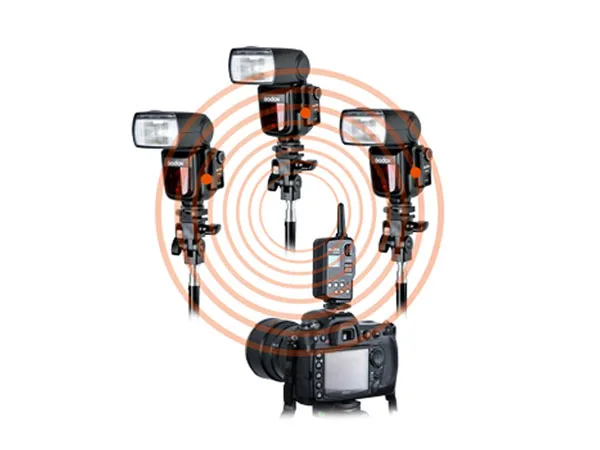 Godox FT-16S контроллер вспышки триггер для VING V850 V860 Speedlite(2X приемник