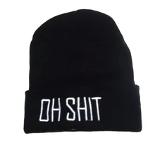 Мужская зимняя новая шляпу женское Inverno Kuso хип-хоп Oh вязаная шапка Bboy вязаные шапки Мужские Зимние Шапки женская шапка