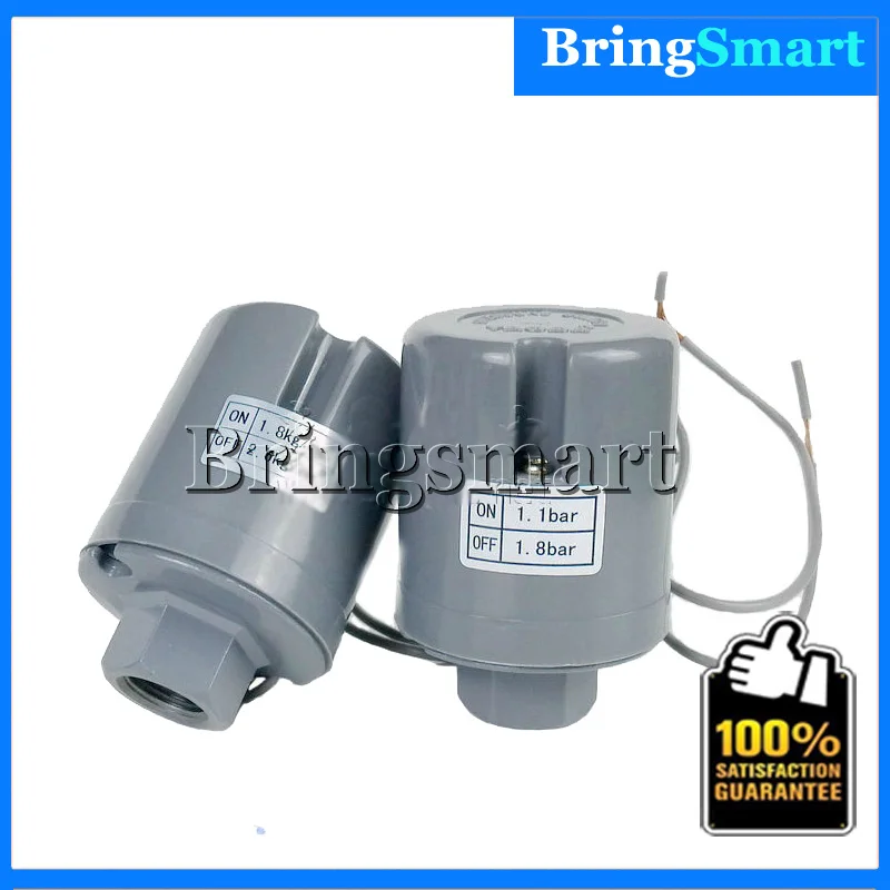 

SK-3 1/4" 3/8'' Automatic Pressure Switch Booster Pump Controller For Self-priming Pump 125-750w